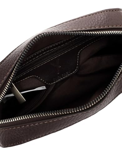 SURI FREY Umhängetasche Schultertasche SFY Maggy Handbag with Zipper Brown dunkelbraun von SURI FREY