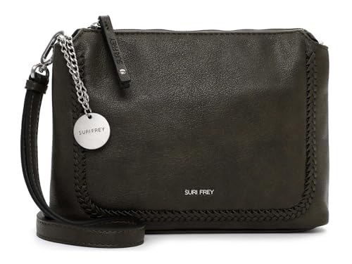 SURI FREY Umhängetasche Schultertasche SFY Piggy Handbag With Zipper Oliv olivgrün von SURI FREY