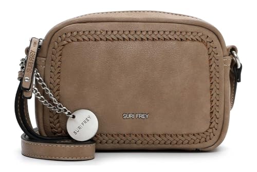 SURI FREY Umhängetasche Schultertasche SFY Piggy Handbag With Zipper Taupe von SURI FREY