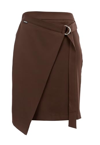 SURI FREY Wickelrock SFY Freyday SFW10036 Damen Röcke Uni Barolo 629 von SURI FREY