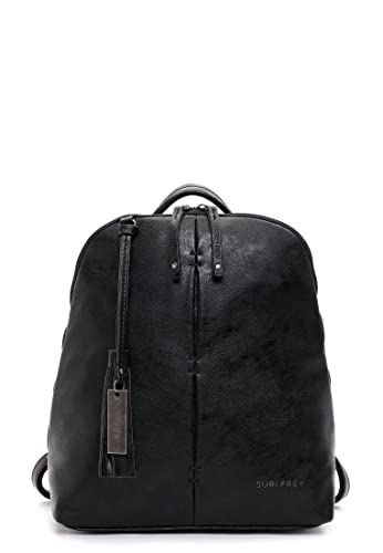 SURI FREY Rucksack Livy 13445 Damen Rucksäcke Uni black 100 von SURI FREY