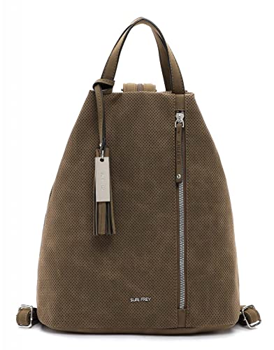 SURI FREY Rucksack Steffy 13516 Damen Rucksäcke Uni mud 951 von SURI FREY