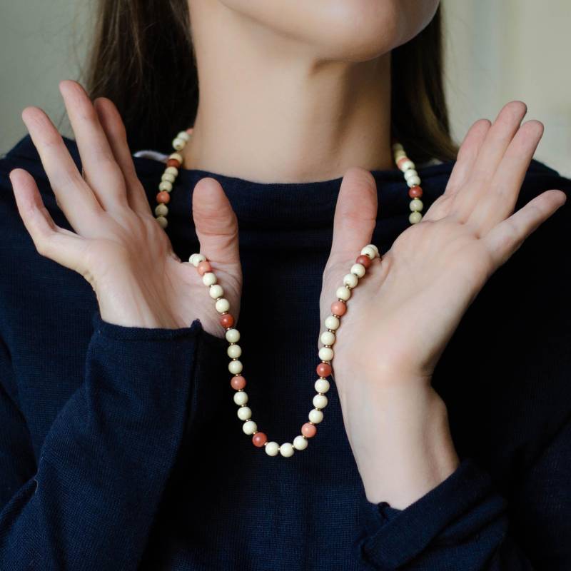 Pastellfarben Halskette Von Napier Jewelry, Lucite Kugel Perlen Für Frauen Pastellfarben Halskette Von Napier Jewelry, Lucite Kugel Perlen Für Frauen von SURstudio