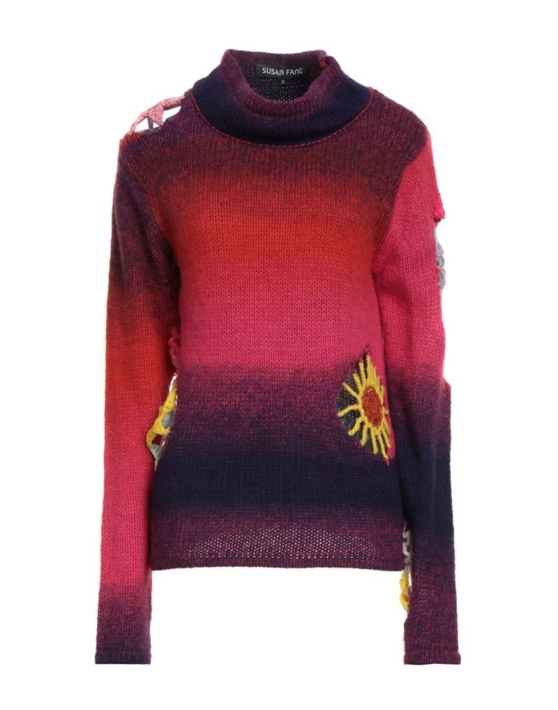 SUSAN FANG Rollkragenpullover Damen Fuchsia von SUSAN FANG