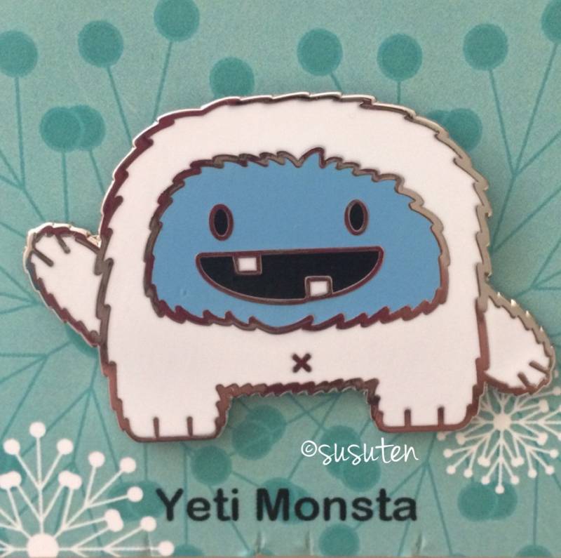 Yeti Monsta Emaille Pin Yeti Monsta Emaille Pin von SUSUTEN