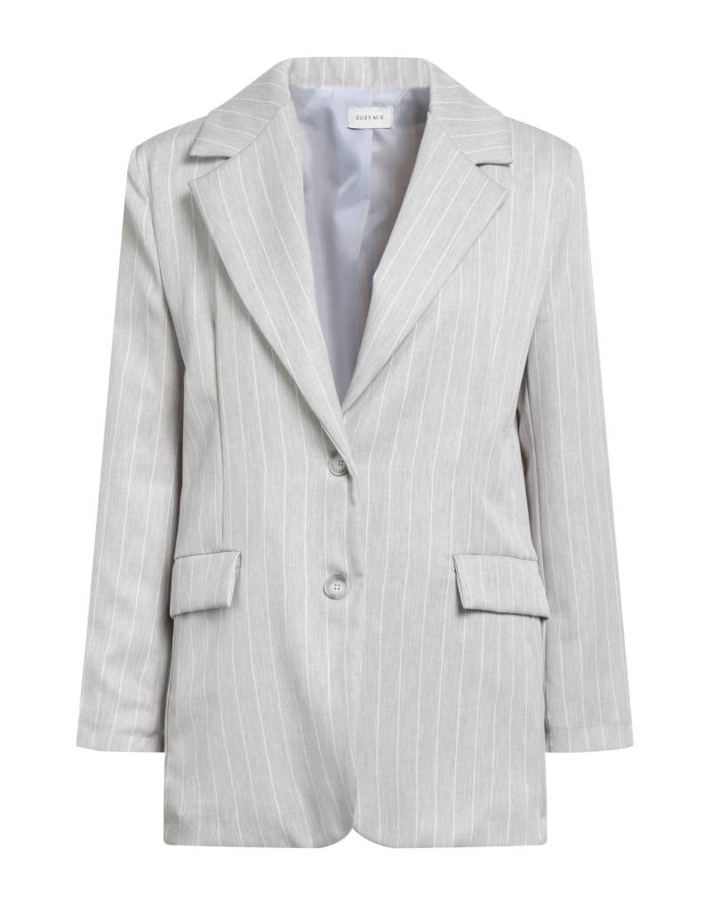 SUSY-MIX Blazer Damen Hellgrau von SUSY-MIX