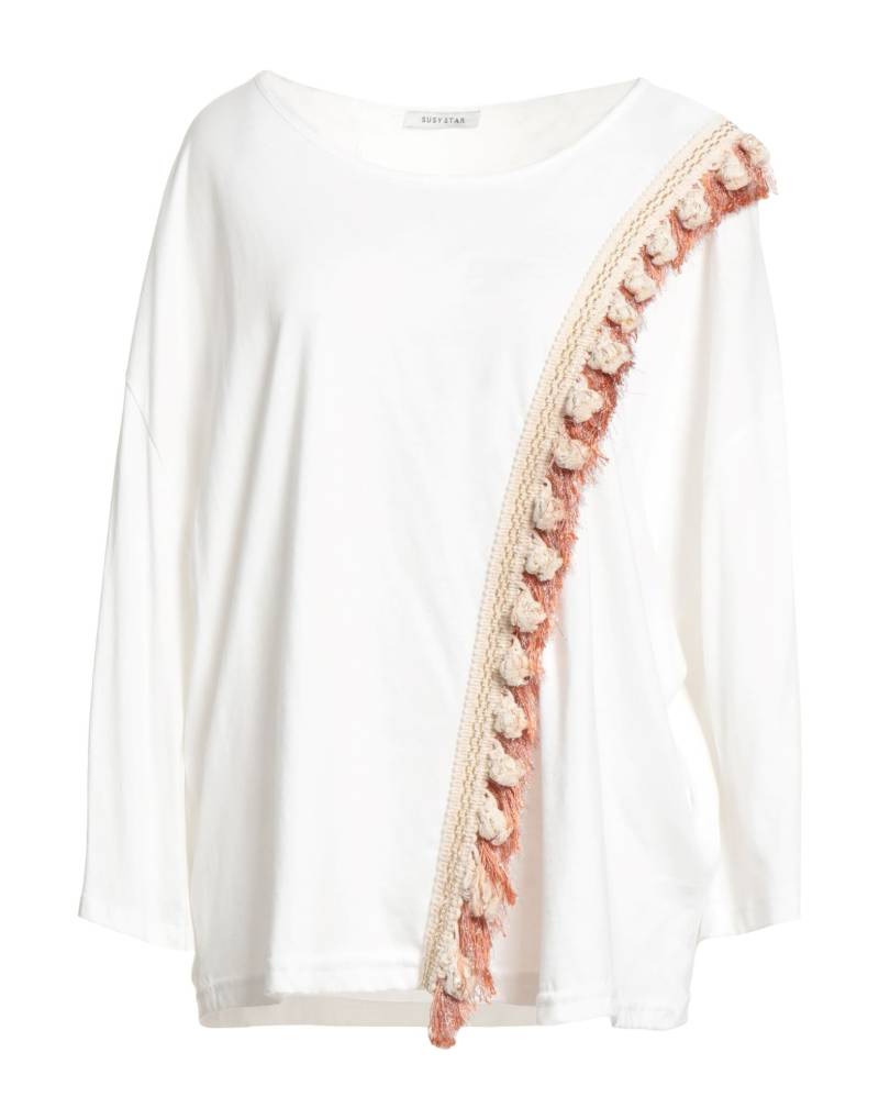 SUSY-MIX T-shirts Damen Weiß von SUSY-MIX