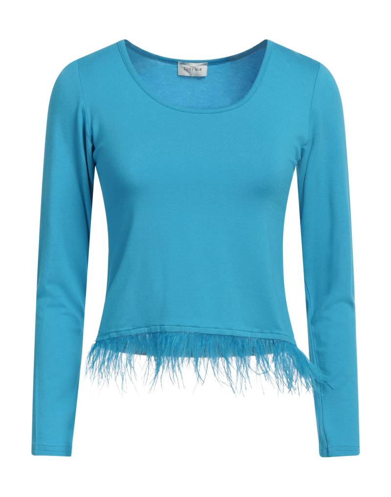 SUSY-MIX T-shirts Damen Azurblau von SUSY-MIX