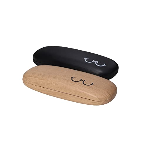 SUUM co. Brillenetui, Schwarz/Holz., One size von SUUM co.