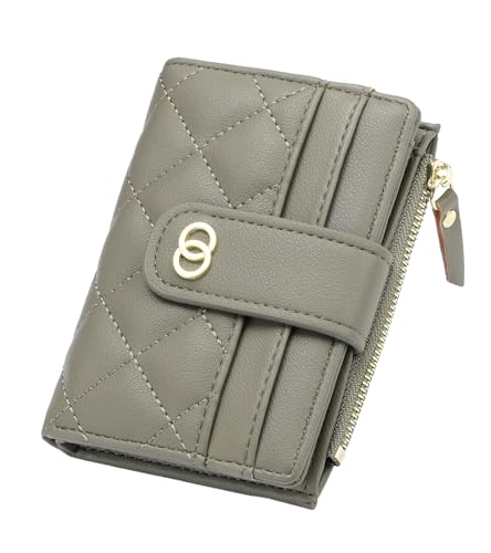 SUVERCH Kleine Geldbörse aus PU-Leder, Kreditkartenhalter, Reißverschluss, kleine Geldbörse, Mini-Münzgeldbörse mit Ausweisfenster, Grün SUVERCH Kleine Geldbörse aus PU-Leder, Kreditkartenhalter, Reißverschluss, kleine Geldbörse, Mini-Münzgeldbörse mit Ausweisfenster, Grün von SUVERCH