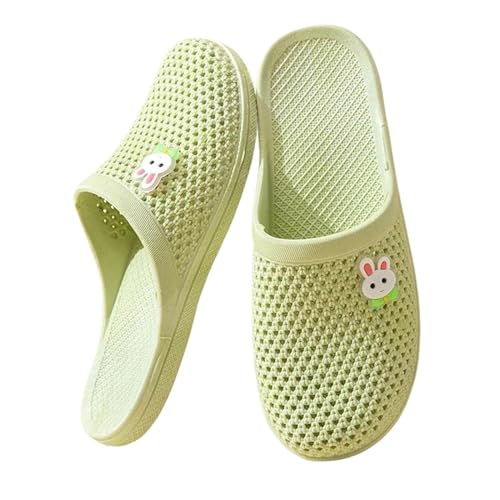 SUYHKO Hausschuhe Damen Slipper-objektträger Frauen Schuhe Weicher Sohle Nicht Rutscher Lochrutschen Flat Pantler Flip Flops-ö-40 von SUYHKO