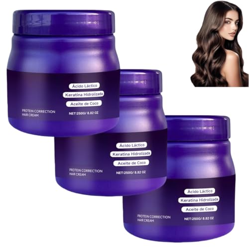 Glättungscreme für Damen, Anti-Frizz-Keratin-Haarcreme für natürlich seidiges, langanhaltendes Haar – Schluss mit Frizz! Glättungscreme für Damen, Anti-Frizz-Keratin-Haarcreme für natürlich seidiges, langanhaltendes Haar – Schluss mit Frizz! von SUYOIKHGMN