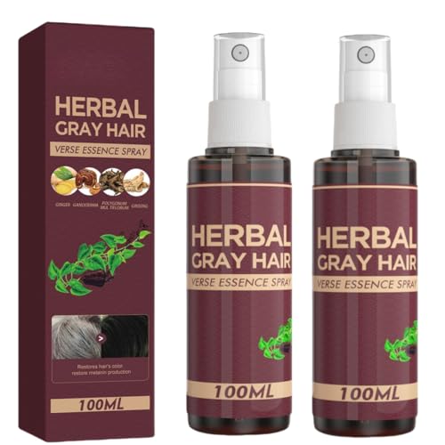 Kräuteressenz-Spray, Kräuter-Haarfärbespray, Pflanzenessenz, tägliche Pflege, 4 Wochen wirksam Kräuteressenz-Spray, Kräuter-Haarfärbespray, Pflanzenessenz, tägliche Pflege, 4 Wochen wirksam von SUYOIKHGMN
