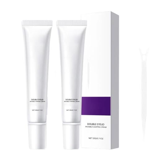 Langanhaltende, unsichtbare Doppellid-Stylingcreme, wasserfest und natürlich, für Frauen geeignet Langanhaltende, unsichtbare Doppellid-Stylingcreme, wasserfest und natürlich, für Frauen geeignet von SUYOIKHGMN