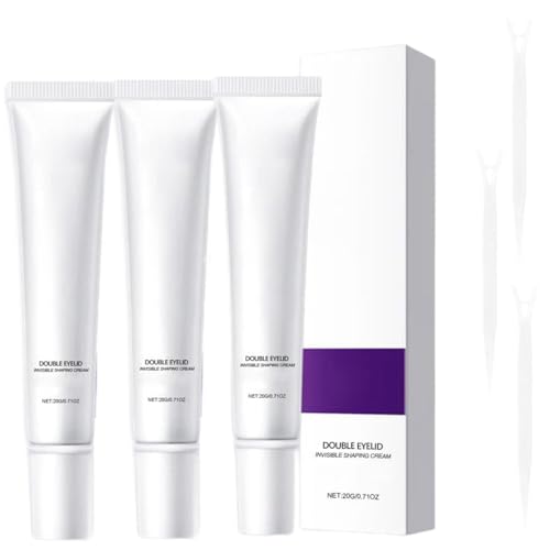 Langanhaltende, unsichtbare Doppellid-Stylingcreme, wasserfest und natürlich, für Frauen geeignet Langanhaltende, unsichtbare Doppellid-Stylingcreme, wasserfest und natürlich, für Frauen geeignet von SUYOIKHGMN