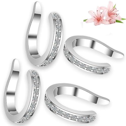 Fixura Ear Clips, Fixura Ear Corrector, Adjustable Pierceless Ear Cuff for Women, Thin Chunky Ears Cuffs Earrings for Women Men Everyday, Gently Improve Ears Position Fixura Ear Clips, Fixura Ear Corrector, Adjustable Pierceless Ear Cuff for Women, Thin Chunky Ears Cuffs Earrings for Women Men Everyday, Gently Improve Ears Position von SUYOPPM