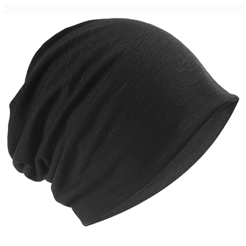 Slouch Beanie Mütze für Damen Herren, Trendige Beanie Mütze, Unisex Leichte Beanie Hut Skull Cap für Frühling, Herbst, Summer von SUZALA