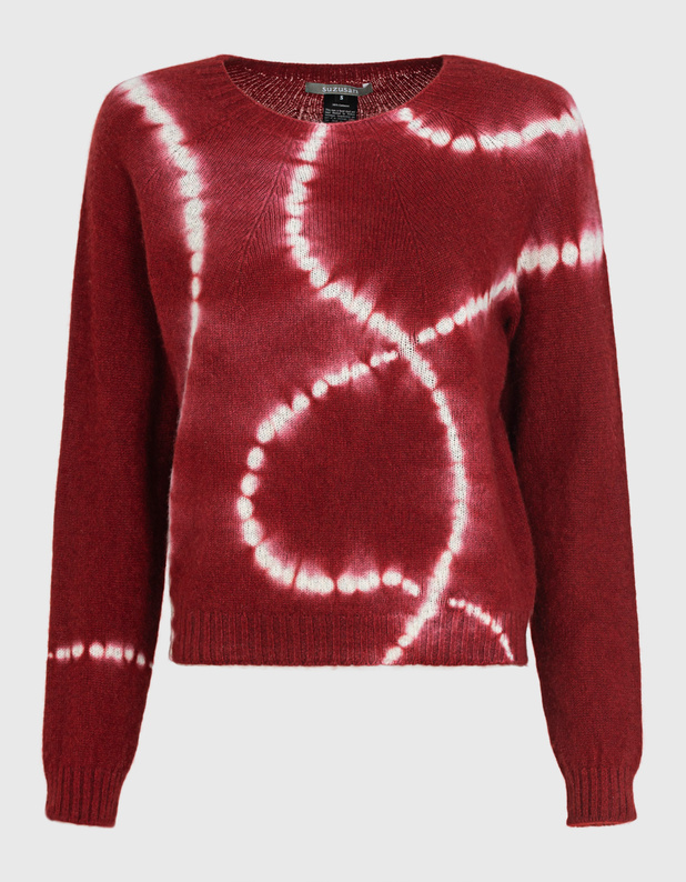 Cashmere Bordeaux Light Grey von SUZUSAN