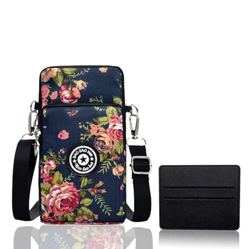 SUpoetry Handytasche zum Umhängen, Handy-Umhängetasche, Handytasche, Umhängen Handytasche Mädchen, Spritzfest, Verstellbarer Schultergurt, mit Kartenhalter SUpoetry Handytasche zum Umhängen, Handy-Umhängetasche, Handytasche, Umhängen Handytasche Mädchen, Spritzfest, Verstellbarer Schultergurt, mit Kartenhalter von SUpoetry