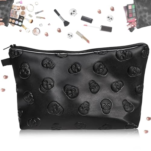 SUpoetry Kosmetiktasche, Kulturtasche Damen, Schädel Kosmetiktasche, Totenkopf-Waschbeutel,Ideal Für Den Transport Von Kosmetika, Toilettenartikeln Reise, Datum Usw SUpoetry Kosmetiktasche, Kulturtasche Damen, Schädel Kosmetiktasche, Totenkopf-Waschbeutel,Ideal Für Den Transport Von Kosmetika, Toilettenartikeln Reise, Datum Usw von SUpoetry