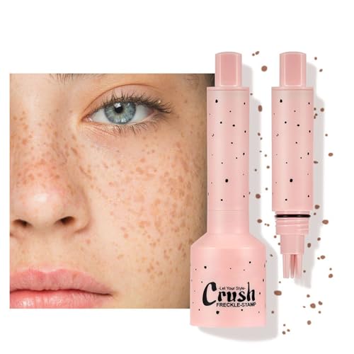 SVCEQZE 2 Stück sommerspro-ssen Stift Wasserfest, Faux Freckles Stamp, frec-kle Pen Stain, sommerspro-ssen Stempel, Natürlicher Naturgetreuer sommerspro-ssen-Makeup-Stift, Langlebiger Sopt-Stift von SVCEQZE