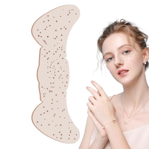 SVCEQZE Leuchtende Make-up-Patches, goldene Glitzer-Patches für das Gesicht - Gefälschte Sommersprossen leuchtende temporäre Aufkleber | Glitzernde Sommersprossen-Gesichtsaufkleber für Frauen, von SVCEQZE