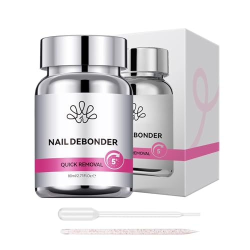 SVCEQZE Nagelgel Entferner - 80ml Einfache Entfernung Für Nagelverlängerungen,Sanfte Entfernungshelfer Für Familie Anfänger Salon Damen Beauty Begeisterte von SVCEQZE
