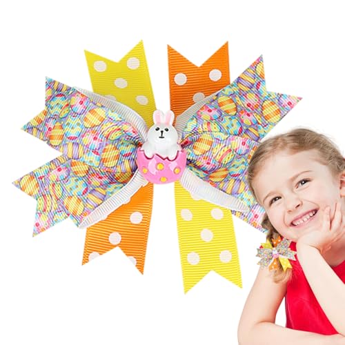 SVCEQZE Niedliche Haarschleifen, Haar-Accessoires für Mädchen – modische Haarspangen mit Hasen-Punkten, Kinder-Partygeschenke von SVCEQZE