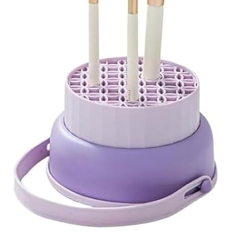 SVCEQZE Silikon-Make-up-Pinsel-Reiniger-Schüssel, Make-up-Pinsel-Reiniger-Matte - Make-up-Pinsel-Waschmatte - Make-up-Pinsel-Reinigungswerkzeug-Organizer zum Reinigen von Make-up-Pinseln, Schwämmen SVCEQZE Silikon-Make-up-Pinsel-Reiniger-Schüssel, Make-up-Pinsel-Reiniger-Matte - Make-up-Pinsel-Waschmatte - Make-up-Pinsel-Reinigungswerkzeug-Organizer zum Reinigen von Make-up-Pinseln, Schwämmen von SVCEQZE
