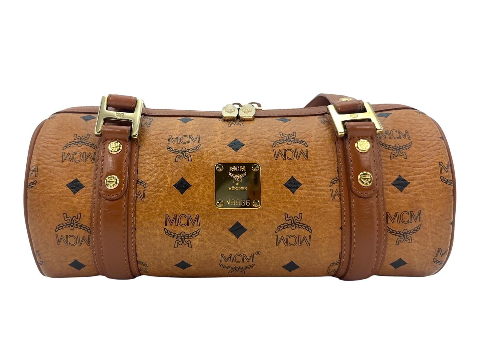 Mcm Papillon Vintage Handtasche Tasche Henkeltasche Cognac Braun Logoprint Small Mcm Papillon Vintage Handtasche Tasche Henkeltasche Cognac Braun Logoprint Small von SVELUXE