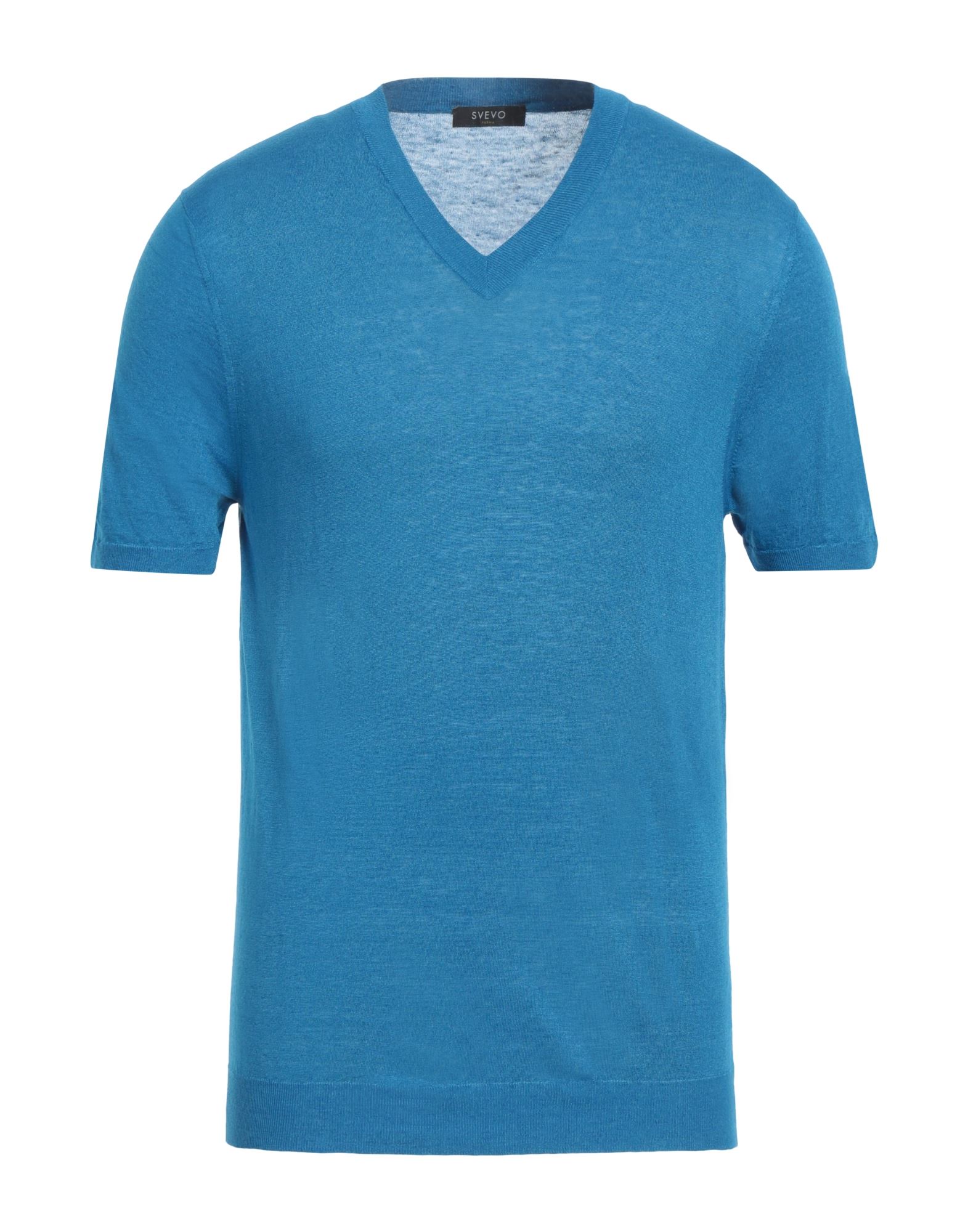 SVEVO Pullover Herren Azurblau von SVEVO