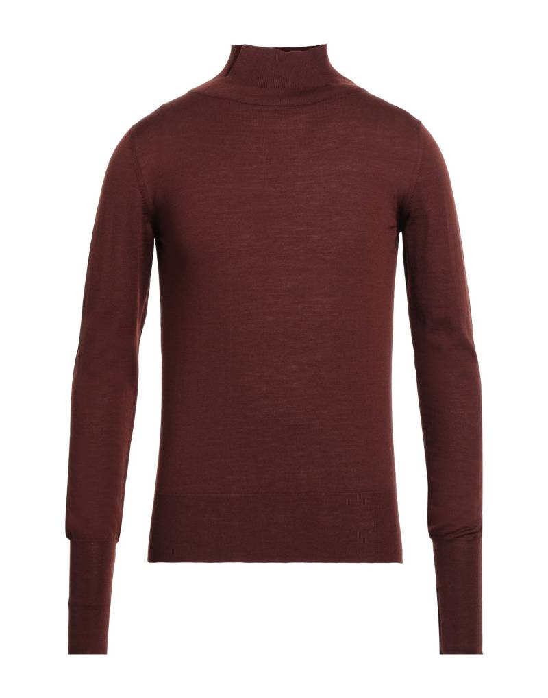 SVEVO Rollkragenpullover Herren Schokobraun von SVEVO