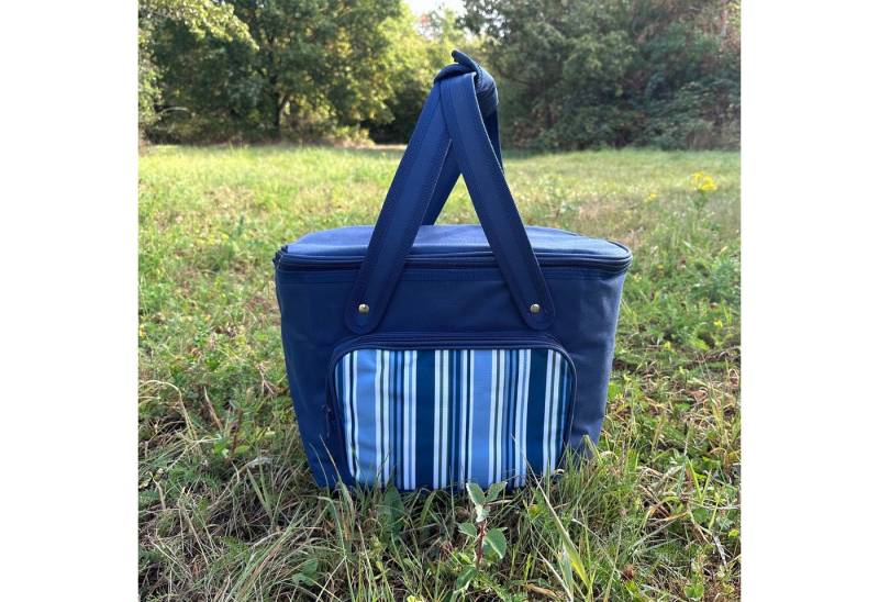 SVITA Korbtasche, Kühltasche, Tragetasche, Kühlbox, Lunchtasche, mit Tragegriffen von SVITA