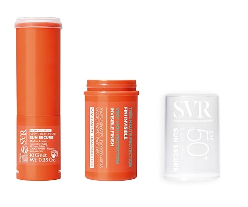 SVR - New Nachfüllpack für Easy Stick SPF50+ Gesicht & Körper Sun Secure – unsichtbar – patentierte Filterkombination – wasserfest – für Babys, Kinder, Erwachsene – Nachfüllpackung 10 g SVR - New Nachfüllpack für Easy Stick SPF50+ Gesicht & Körper Sun Secure – unsichtbar – patentierte Filterkombination – wasserfest – für Babys, Kinder, Erwachsene – Nachfüllpackung 10 g von SVR