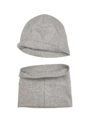 SWAUSWAUK Beanie Mütze Kinder Jungen Baby 0–6 Jahre - Mütze Schal Set Junge für Herbst Winter Frühling von SWAUSWAUK