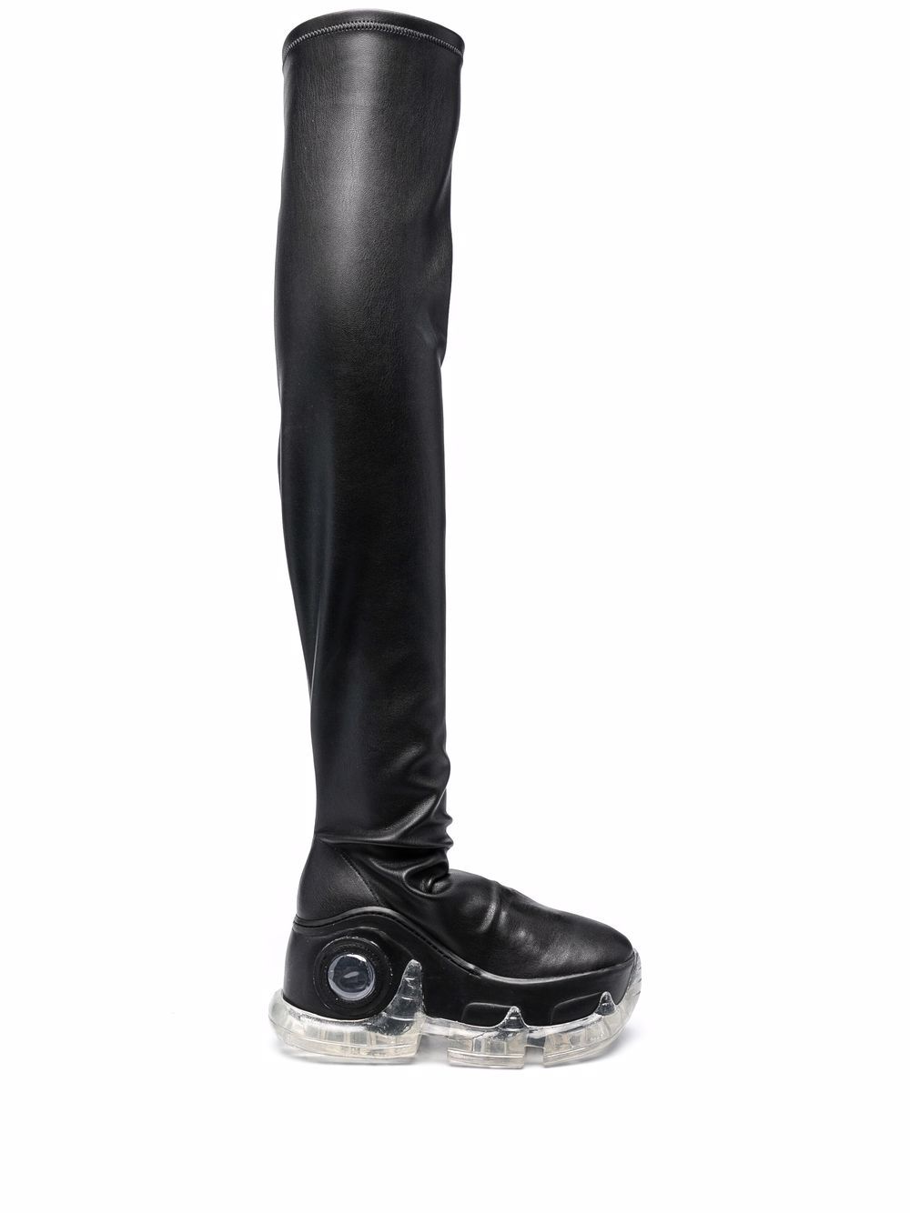 SWEAR Air Revive Overknee-Stiefel - Schwarz von SWEAR