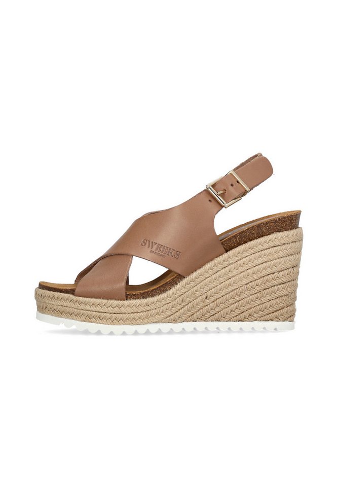 SWEEKS of Sweden OLIVIA cross wedge Sandale von SWEEKS of Sweden