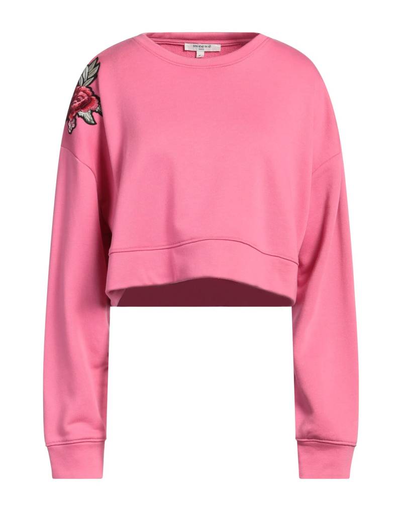 SWEEWË Sweatshirt Damen Fuchsia von SWEEWË