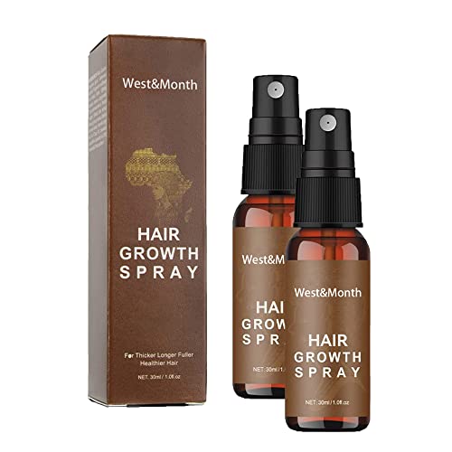 Haar Verdichten Essenz Spray, Haarwachstumsspray, Haarverdichtungsspray für Frauen & Männer, Anti Haarausfall, Haarverdichtungs-Essenzspray (2pcs) von SWGZ DREAM