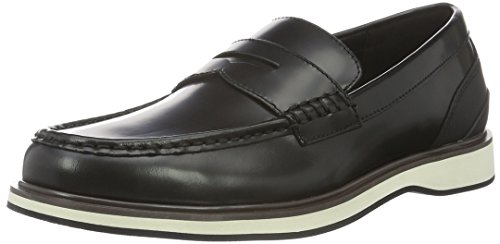 SWIMS Herren Barry Penny Classic Slipper, Schwarz (Black White 023), 45 von SWIMS