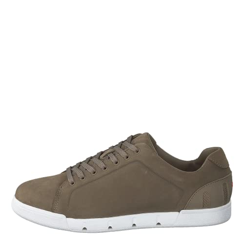 SWIMS Herren Breeze Tennis Leather Sneaker, Beige (Timber Wolf/White 753), 41 EU von SWIMS