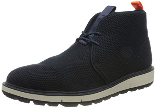 SWIMS Herren Motion Wool Knit Chukka-Stiefel, Navy/Ivory/Orange/Black, 40 EU von SWIMS