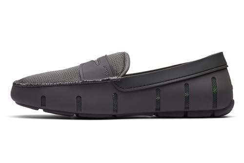 SWIMS Herren Penny Loafers Slip-On Mokassins Klassische Boots-/Deckschuhe für Herren, Dunkelgrau, 45 EU von SWIMS