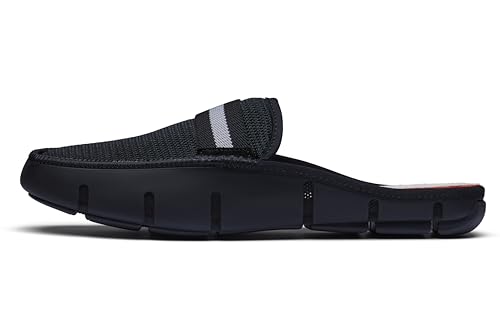 SWIMS Herren-Slipper für Herren, lässig, leicht, Slip-Ons für den Sommer, bequemer Slipper, stilvoller modischer Schuh für den Strand, Schwarzgrau, 7 US von SWIMS