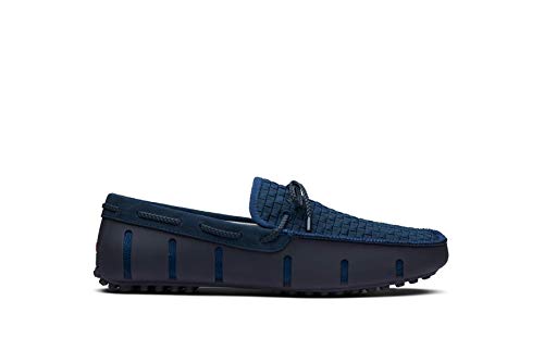 SWIMS Herren The Woven Driver Mokassin, Navy, 42 EU von SWIMS