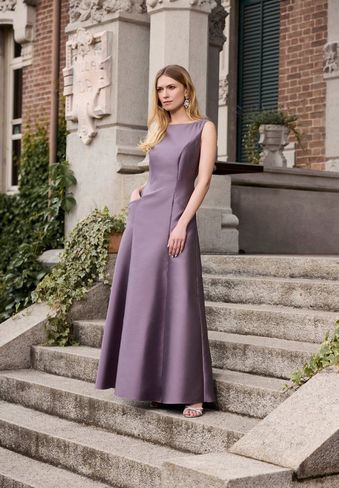 SWING Abendkleid - Abendkleid aus Twill mit Taschen A-Linie von SWING