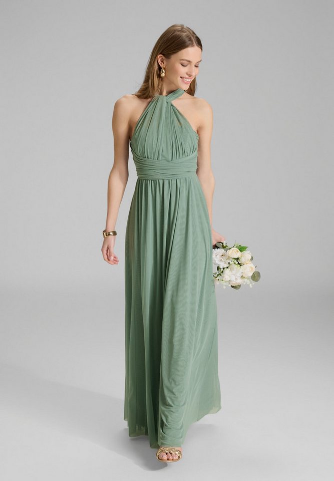 SWING Abendkleid Figurbetonte Passform mit fließendem Rockteil von SWING