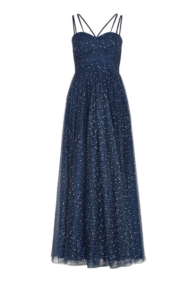 SWING Abendkleid - Robiges Tüllkleid mit Corsage - Maxikleid von SWING