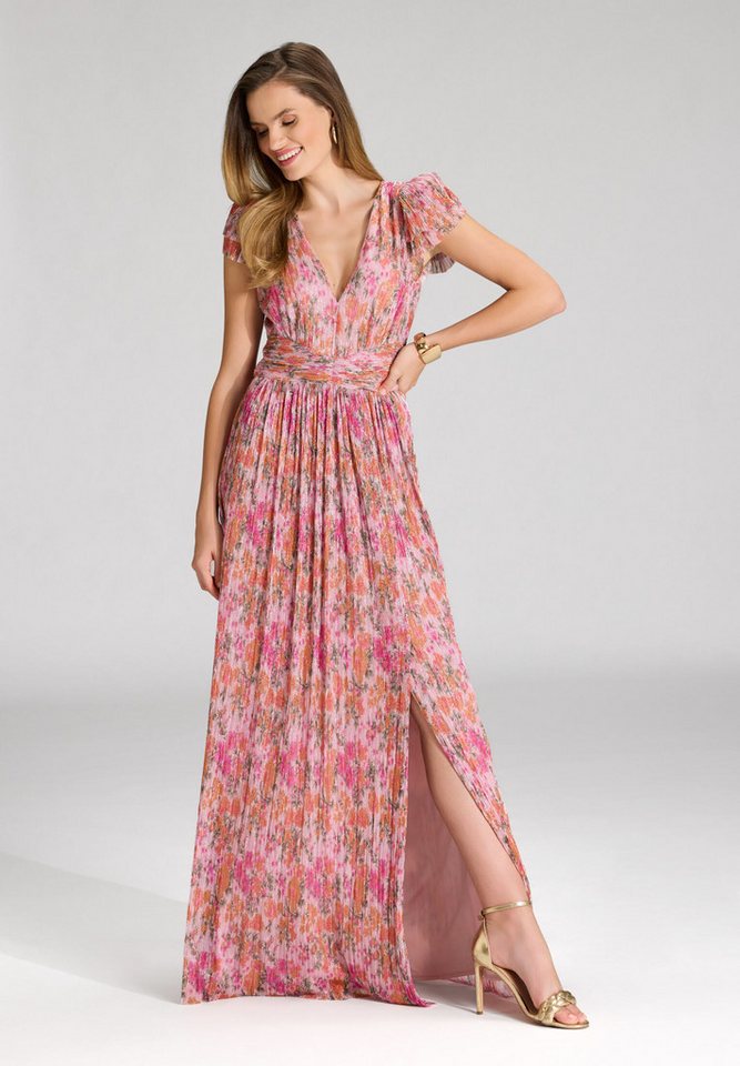 SWING Abendkleid Taillierter Schnitt mit ausgestelltem Rock von SWING