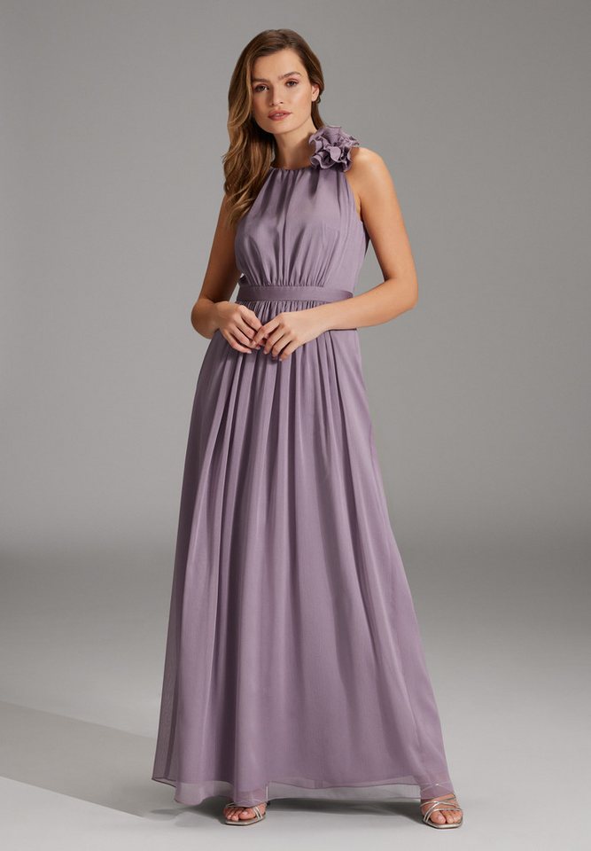 SWING Abendkleid Taillierter Schnitt mit fließendem Rockteil von SWING